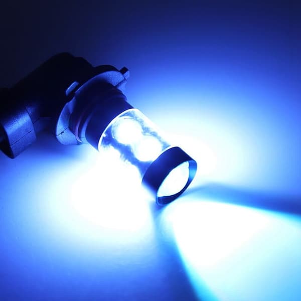2 stk 9005 HB4 8000K isblå 50W LED-frontlyspære tåkelys bilkjørelys