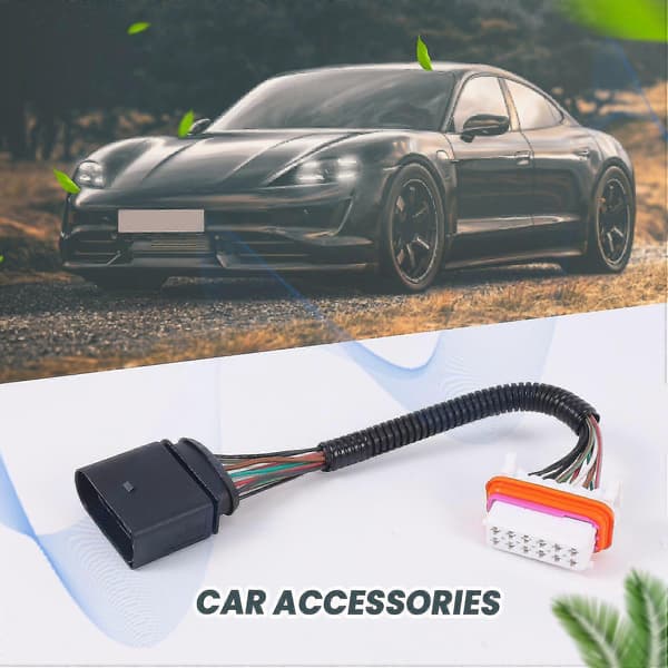 Forlygtekabelnetpære Xenon Front Connector til -Porsche Cayenne 2003-2006 955-631-239-11 Forlygtekabelnet {db}