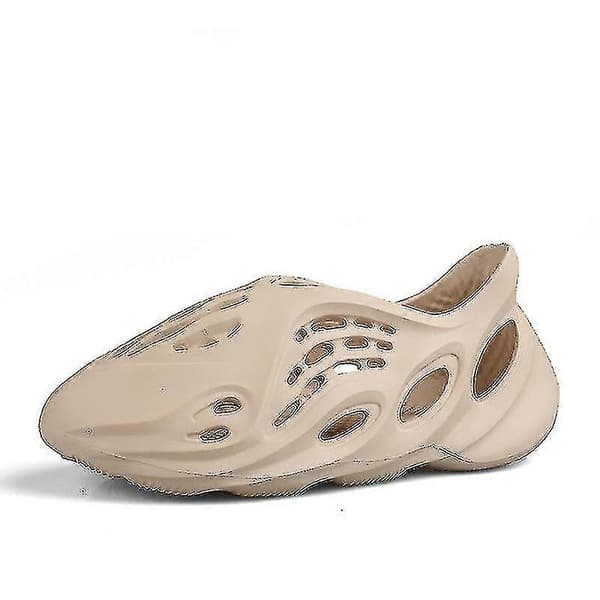 New Beach Foam Runners Sandals Unisex Beige 43