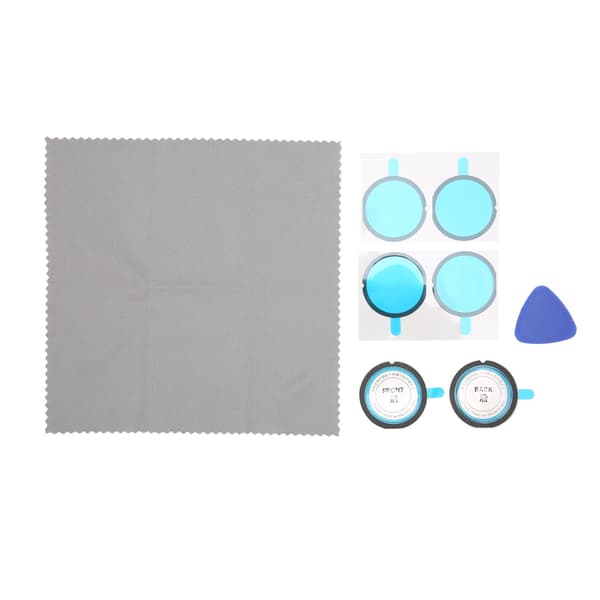 Dual Lens Guards Scratch Resistant Adhesive Lens Protector Set for Insta360 X3 Panoramic Action Camera Accessories