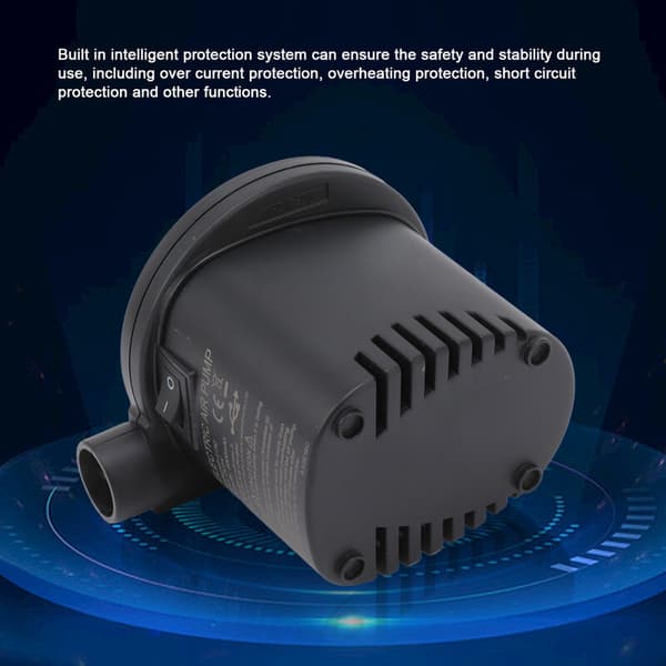 Electric Air Pump 50W High Efficiency Low Noise Kayak Inflatable Mattress Bed Inflatable Pump
