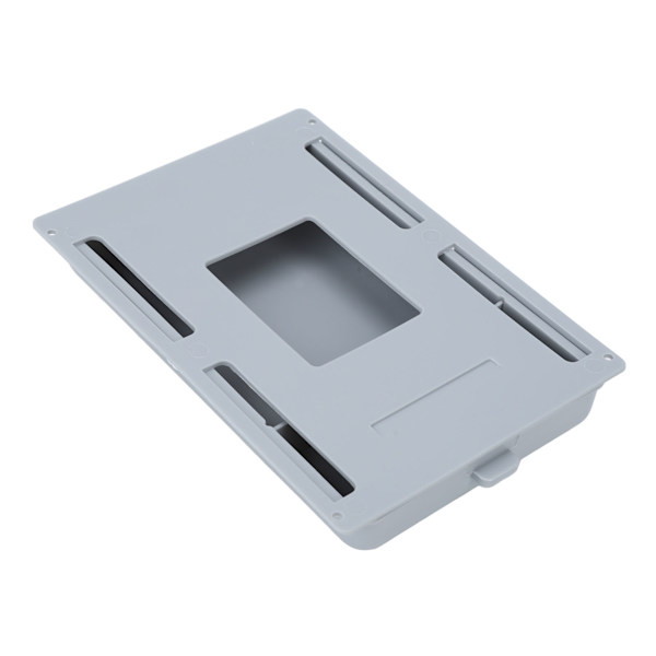 Desk Drawer Grey Compact Multifunctional Self-Adhesive Under Desk Handle Storage