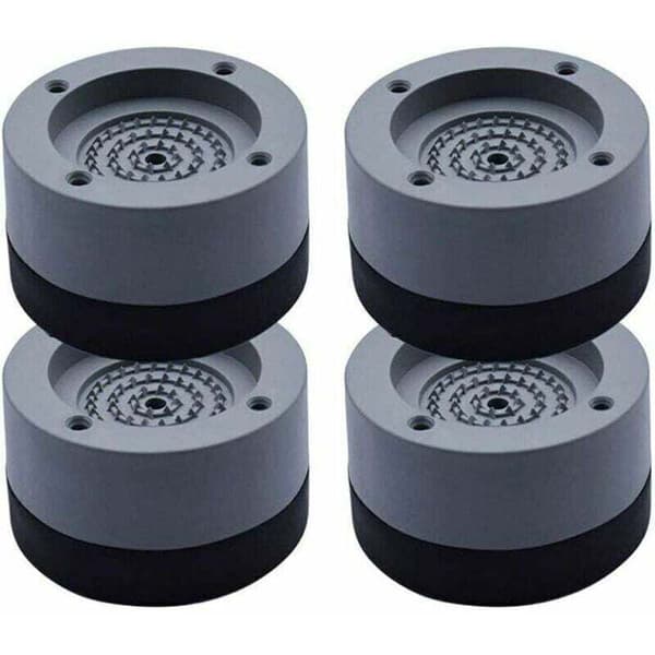 4 pcs Universal Anti-Vibration Pads for Washing Machine Refrigerator, Compatible with Multiple Brands