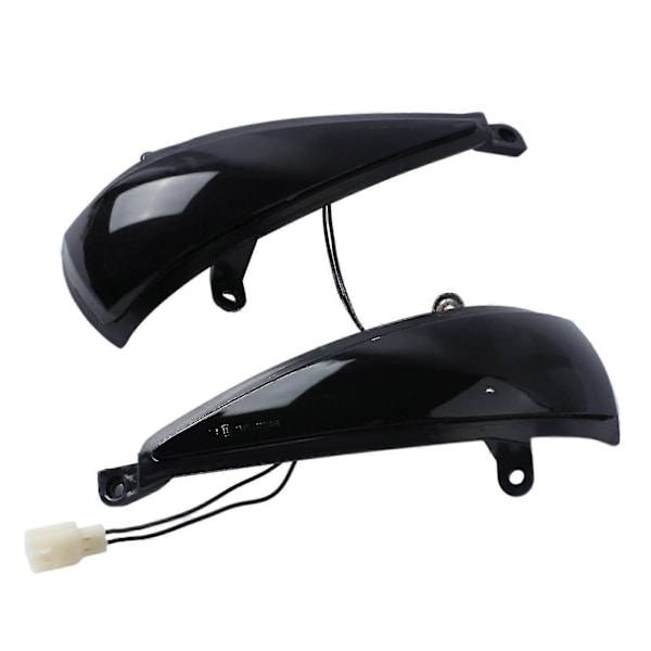 2x Dynamiske Sorte Sidespejl LED Blinklys Til Honda Civic Mk8 05-2012