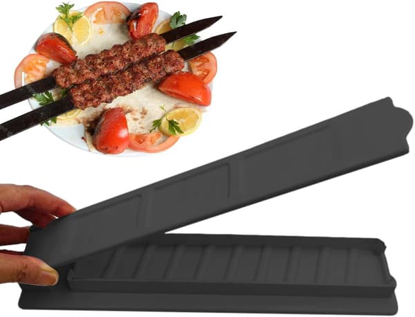 Kebabgrillspyd, 11 tommer lang presseform til kebab