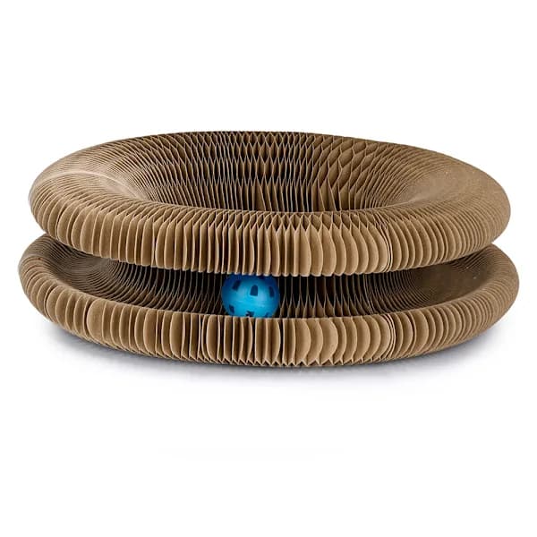 Cat Toy with Ball – Three Parts for Play and Scratching
