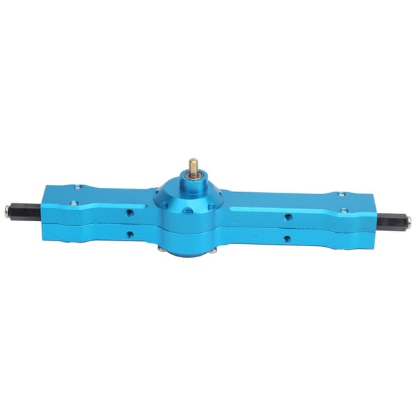 127MM Bagbro i aluminiumlegering Akselmonteringstilbehør til WPL D12 1/10 RC Lastbil Del Blå B