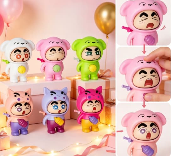 2026 Jul Squishy Adventskalender 2026 24 Dager Overraskelser Squishies Lekeboks Julegave til Barn