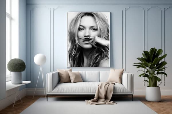 Kate Moss Plakat 30x40 cm