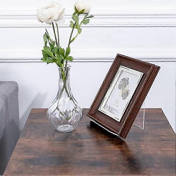 Transparent Display Stand 6-pack for Books, Pictures, and Decorative Items [DB]