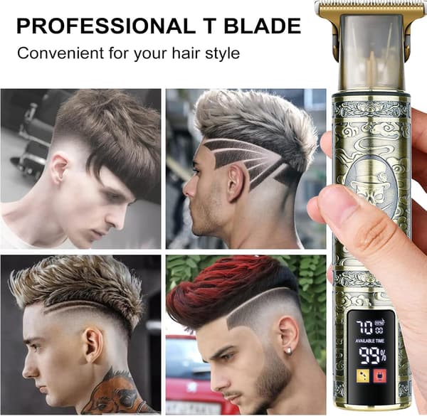 Hair Clipper for Men Professional Electric Shaver Men Beardless Beard