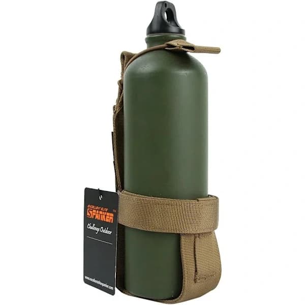 Tactical Military Portable Belt Bottle Holder Molle Pouch