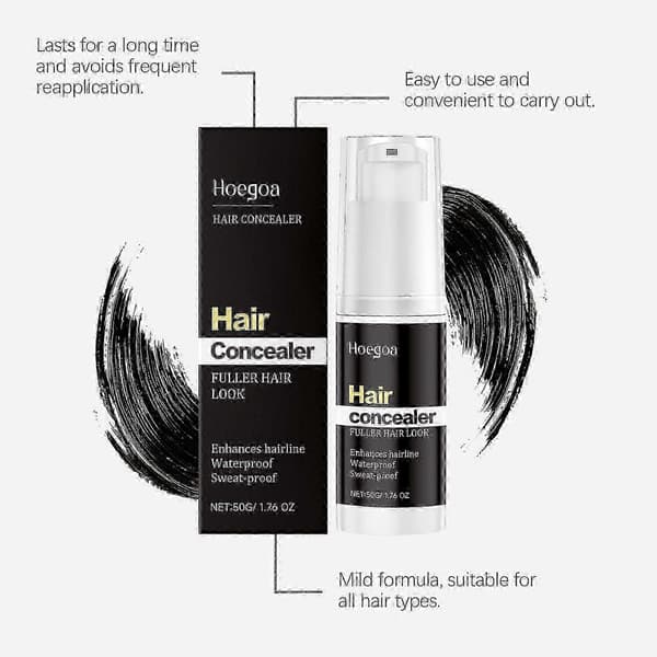 Hoegoa Hårlinje Concealer Hårfyldning Pande Skygge Fluffy Daglig Hår Concealer