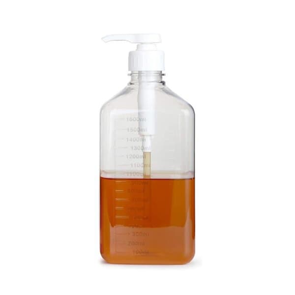 Såsdispenser - 1600 ml - Pumpflaska - Kläm sirap - Köksaccessoar