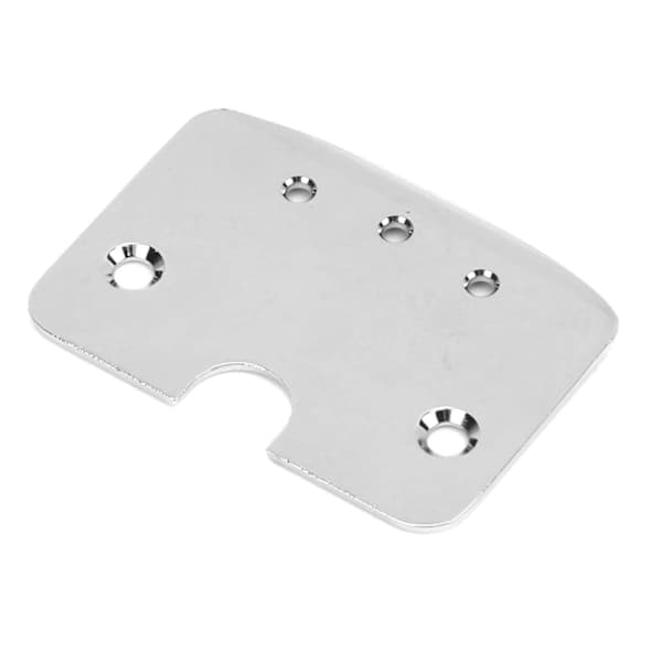 Guitar Neck Plate Metal Replacement for 3-String Cigar Box Musical Instrument Accessories