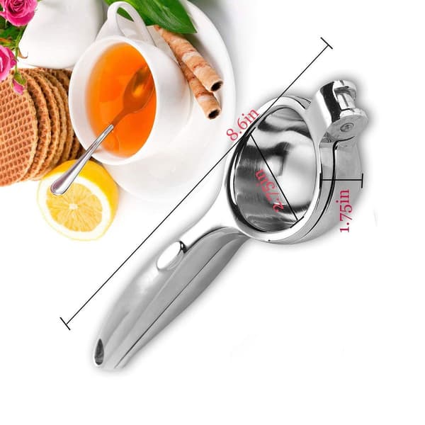 Sitruspresse Sitronpresse Rustfritt Stål Manuell Håndpresse Juicer KLB