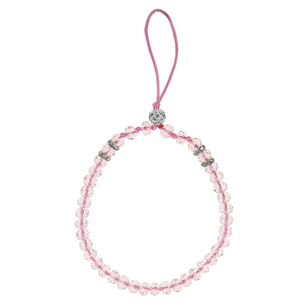Multifunctional Phone Strap Handmade Phone Charm Mobile Phone Accessories Electronic Accessories Pink 1Set