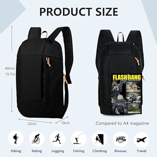Lightweight Hiking Backpack, Cabin Backpack, Cycling Backpack for Camping, Ski Backpack, Large Capacity Backpack for Women and Men