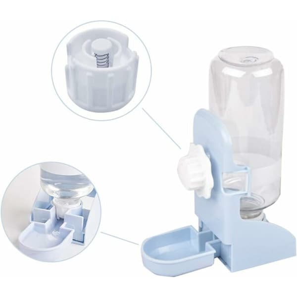 Kattvattendispenser, Kattvattendispenser, Automatisk Hundvattendispenser, Husdjursvattendispenser, 500 ml för Hund Katt Kanin