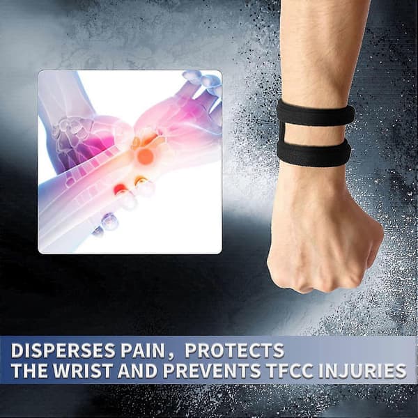 WristWidget Justerbart Stöd, Handledsstöd för TFCC-skada - Triangulära Fibrocartilage Skador, Ulnar Sidosmärta i Handleden, Viktbärande Belastning