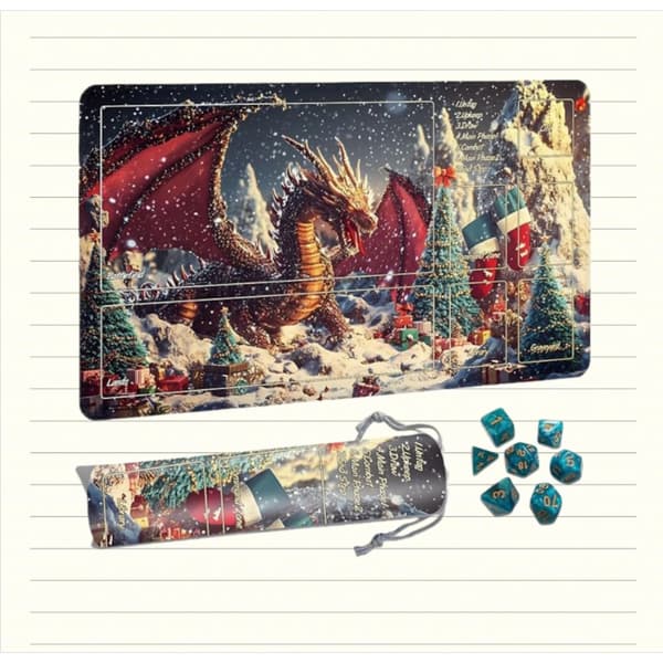 Premium Magic The Gathering/Yu-Gi-Oh! Playmat (350x600x3mm) - Non-Slip Rubber Base