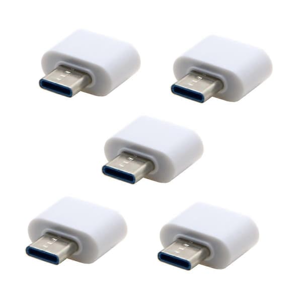 5 KPL/Sarja CY UC-086 Typ-C - USB 2.0 480Mbps OTG-sovitinliitin puhelimelle, tabletille, USB-kaapelille