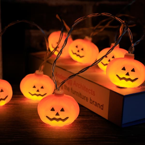 LED Gresskar Lykt Halloween Festival Spøkelsesfestival Dekorasjon