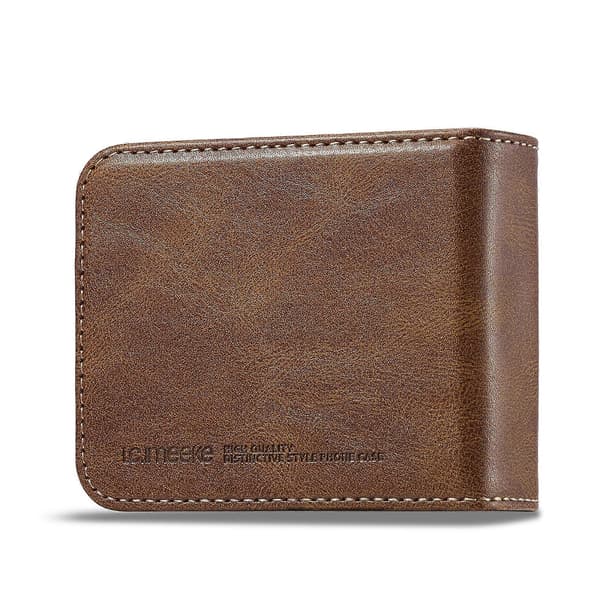 RFID Läderfodral för Samsung Galaxy Z Flip5 Brun Brown