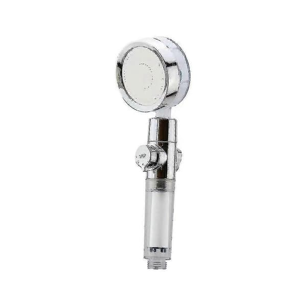 Eco-tornado Blue - Double Pack - Water-Saving Pressure-Boosting Shower Head - 360 Rotating Hand Shower - JNH Shower Head