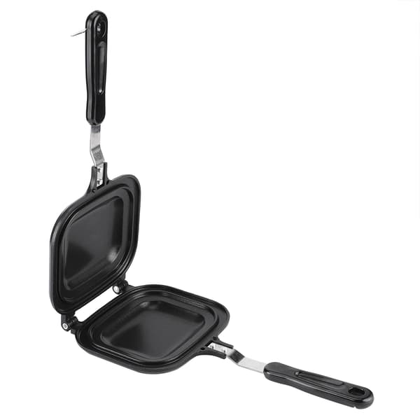 Dobbeltsidig multifunksjonell stekepanne, smørbrødrist, frokostmaskin, non-stick bakeform