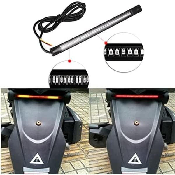 IC 48 LED Bremselys Passer til Motorcykel Bil Cykel med 12V Lys, 2 stk