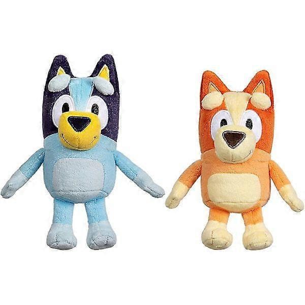 2 kpl 28cm Bluey & Bingo Pehmolelut Söpöt Eläin Pehmo Pehmeä Lelu Lasten Lahja