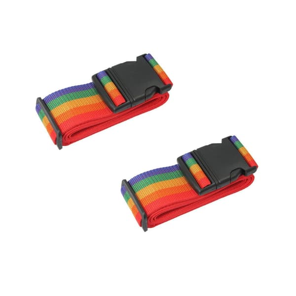 #2 kufferter lavet af bagagestropper#