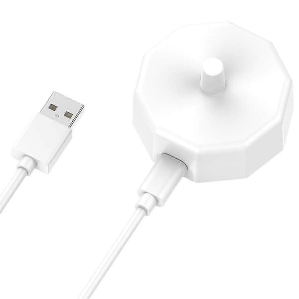 USB Elektrisk Tannbørste Lader for Lader Vanntett Induktiv Ladebase Bærbar for Reise