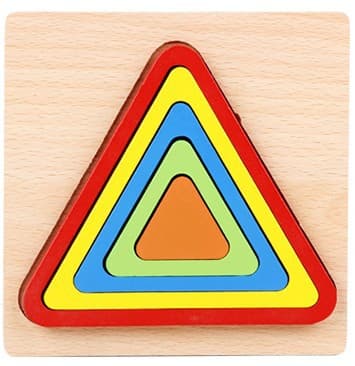 Puiset palapelit 2–3-vuotiaille lapsille, Montessori-lelu 3D