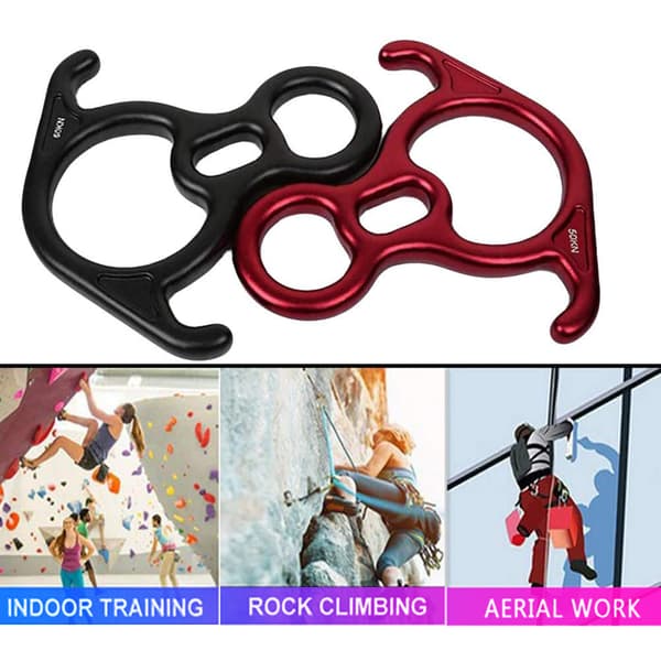 50KN Figure 8 Descender for Rock Climbing