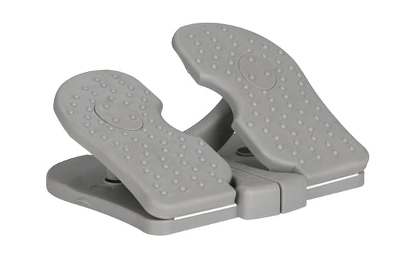 (Grå) Stepper til træning, Mini Stepper Foldbar Fodpedal Un