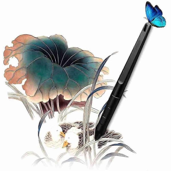 PW507 Batterifri Pennstylus 8192 Til HUION KAMVAS 16 12/Pro 13/Pro [DB]