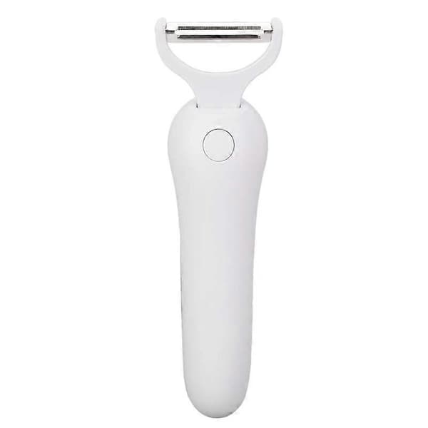 Electric Peeler, Portable USB Rechargeable Fruit and Vegetable Peeler with 3 Cutter Heads, Kitchen Tool for Home