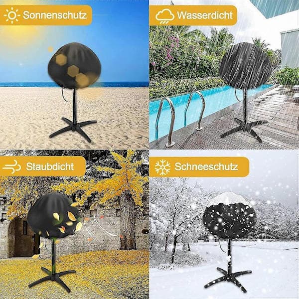 50 x 45 cm Vanntett Rund Grilltrekk (W)-FA-
