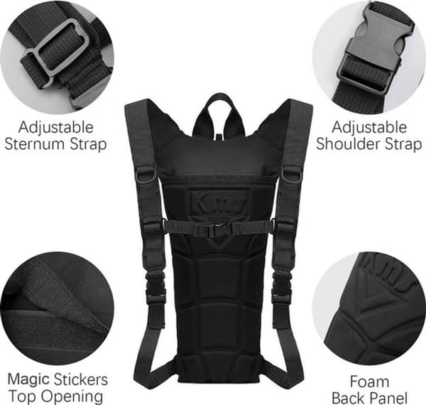Hydration Backpack - Water and Drink Backpack - 3L with Straw - BPA-Free - Water Backpack - Backpack Water Bag - Hydration Backpack ...