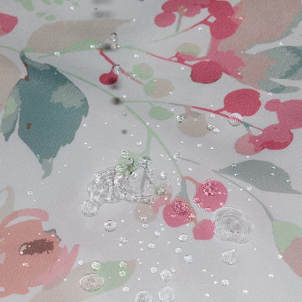 180 x 200 cm Quick-Drying Shower Curtain with 12 Hooks (1), Shower Curtain