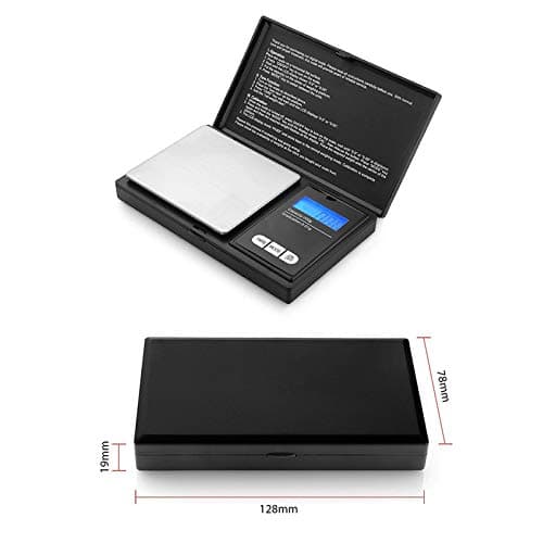 LCD Digital Pocket Scale for Gold Gram Diamond Jewelry