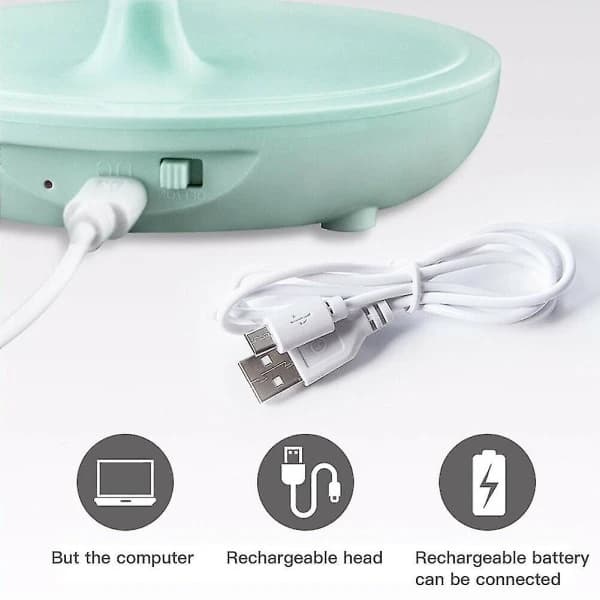 20 LED Fleksibel Touch Bordlampe Sengelampe Læselampe Dæmpbar USB Genopladelig