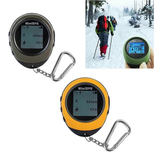 Bærbar digital GPS-navigasjonstracker-mottaker satellittposisjonering for fotturer
