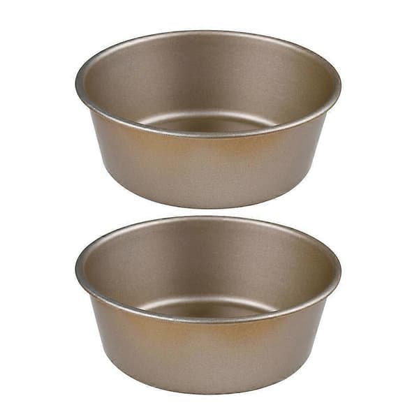 2 ST Burgerform Gull Non-stick Rund Ostmuffins Husholdnings Bakeverktøy