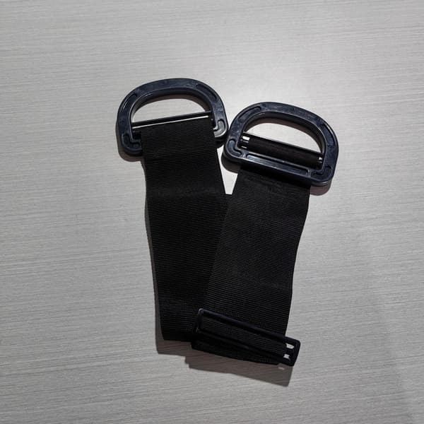 Black Moving and Lifting Straps for Furniture, Boxes, Construction, Lifting Straps (2 pcs)