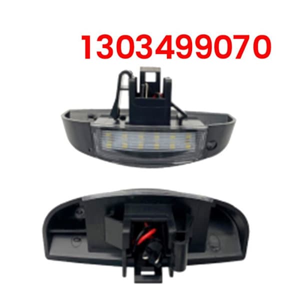 Hvid LED-nummerpladelys til Sprinter 2005 Boxer 2001 Baglygte 1303499070
