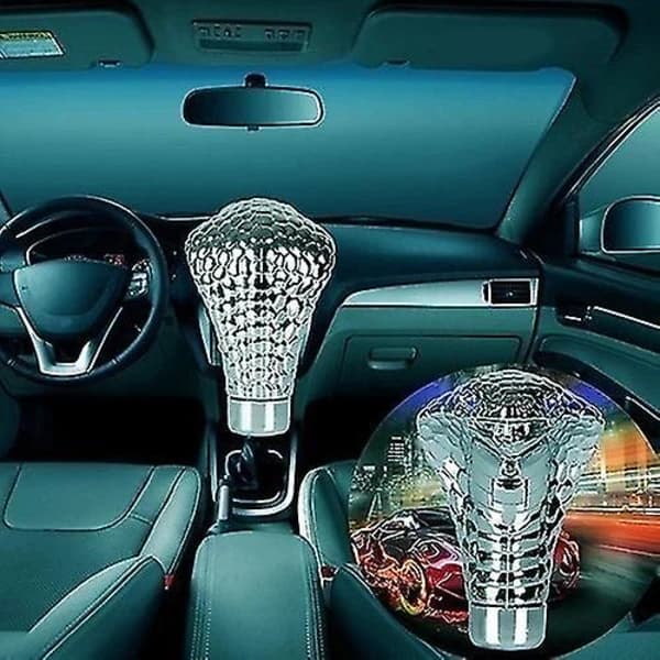 Ny Universal Krom LED-Øje Bil Cobra Manuel Gearknop S