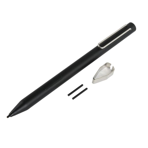Styluspen 4096 niveauer trykfølsomhed Digital kapacitiv stylus til Surface Pro 6 5 4 3 Go Book Laptop Studio Sort